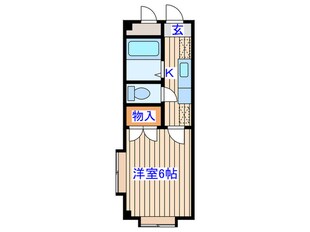 メゾンプラネット台原の物件間取画像